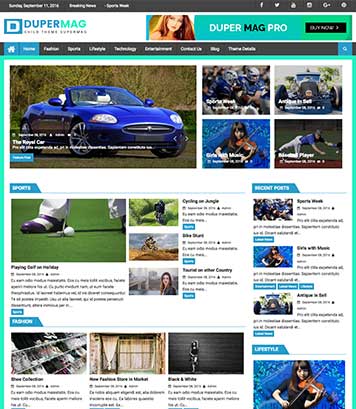 DuperMag - Perfect theme for magazine & news or reviews sites