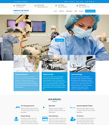 Medical Circle - Medical, Health & Multipurpose WordPress Theme