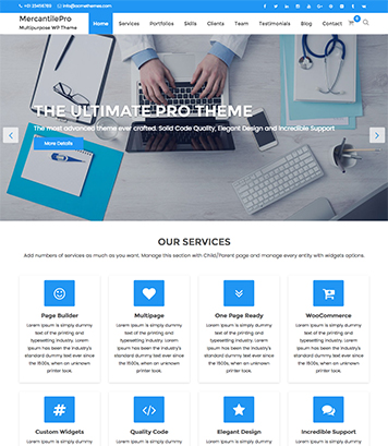 MercantilePro - Premium Multipurpose Responsive WordPress Theme