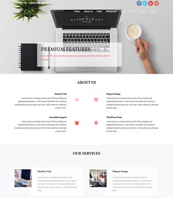Prolific WordPress Theme